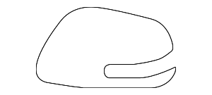 8791522050E1 - : Mirror Cover for Toyota Image