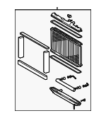 1640046570 - Cooling System: Radiator Assembly for Lexus Image