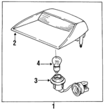 34272SR4A01 - : 1992-1995 Honda Civic - Socket for Honda: Civic Image