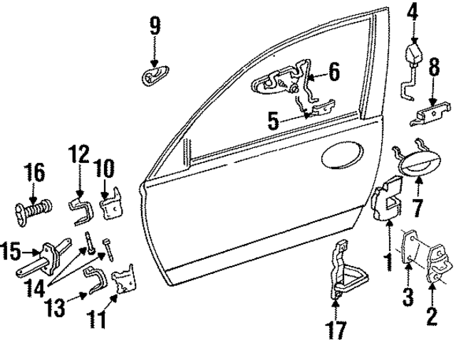4769075 - Body: Lock for Mopar Image