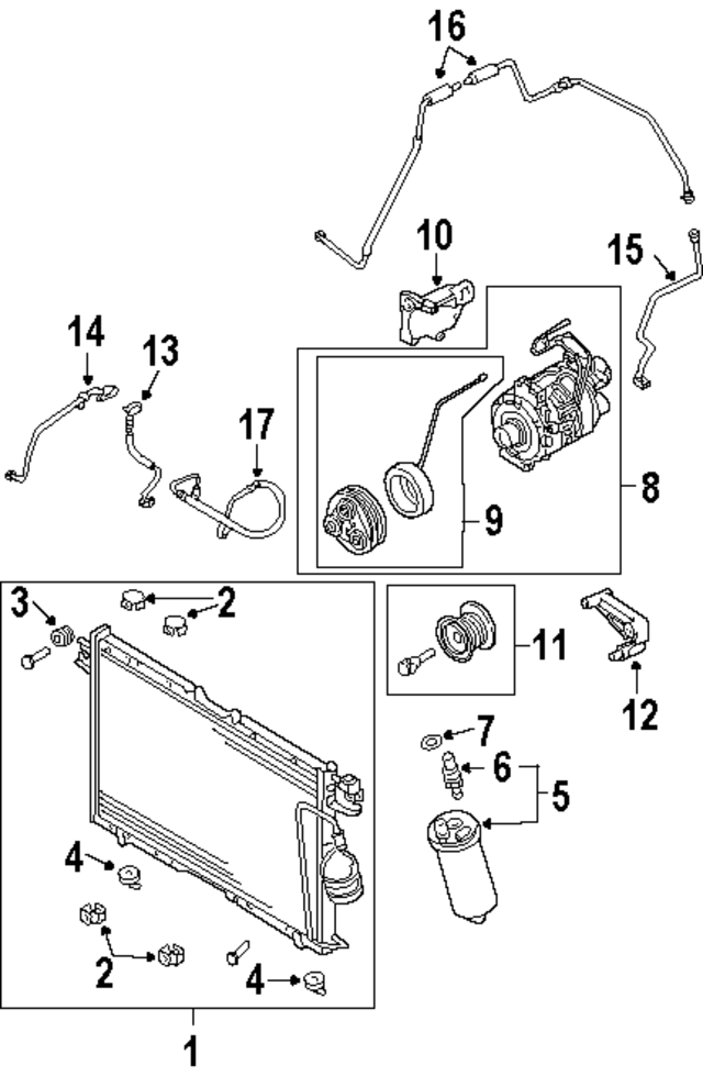 8972888350 - : Condenser for Isuzu Image