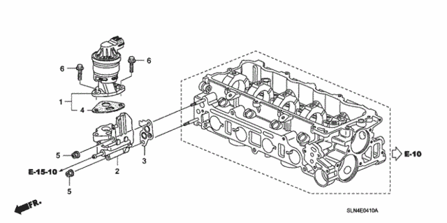 EGR Valve for 2007 Honda Fit #0