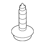 998650516 - Steering: Lower Column Cover Screw for Mazda: 2, 3, 5, 6, CX-3, CX-30, CX-5, CX-50, CX-7, CX-70, CX-9, CX-90, Miata, MPV, MX-30 EV, MX-5 Miata, RX-8 Image
