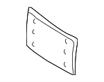 2018851023 - Body: License Frame for Mercedes-Benz Image