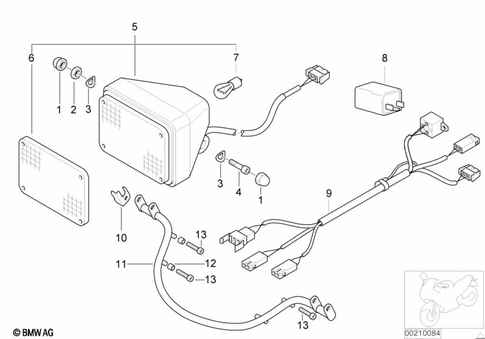Fog Lamps and Auxiliary Lights for 2008 BMW-Motorrad F 650 GS #0