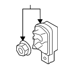 98237FL01B - : Side Impact Sens for Subaru: Impreza Image