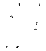 9YA020649 - Steering: Mount Bolt for Mazda: 6 Image