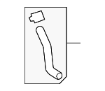 GS4H32682A - Steering: Upper Return Hose for Mazda: 6 Image