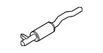 4E0253209B - : Front Pipe for Audi Image