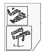 5220D681 - Body: Apron/Rail Assembly for Mitsubishi: Outlander Image