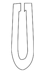 1K0145769A - Cooling System: Inter-cooler Upper Retainer for Volkswagen: GTI, Jetta, Rabbit, Touareg Image