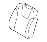 64151FG200AN - : Seat Back Cover for Subaru: Impreza Image