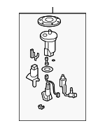 17708SJAA02 - Fuel System: Fuel Pump Assembly for Acura: RL Image