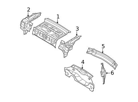 Rear Body for 2014 Ford Fiesta #0