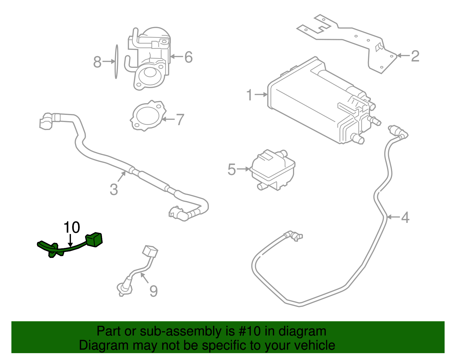専用_確認用 Subaru Genuine OEM 22641AA670 Air Fuel Ratio O2 Sensor Assy
