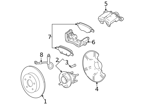 Brake Hydraulics for 2007 Chevrolet Uplander #0