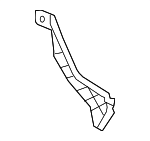 8H0807203 - Body: Bumper Cover Support Rail for Audi Image