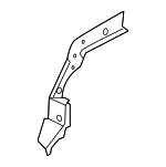 8W0802850A - Body: Side Plate for Audi: A4, A4 allroad, A4 Quattro, A5 Quattro, A5 Sportback, RS5, RS5 Sportback, S4, S5, S5 Sportback Image