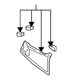5543550050A2 - Body: Finish Panel for Lexus: LS460, LS600h Image