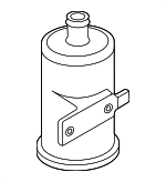 5C0906621 - Emission System: Filter for Volkswagen: Atlas, Atlas Cross Sport, Golf, Golf Alltrack, Golf R, Golf SportWagen, GTI, Jetta, Passat, Tiguan Image