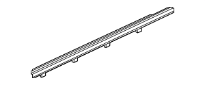 2015-2022 GM Passenger Side Front Door Window Belt Molding 23217185 GM ...