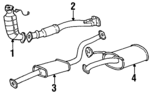 2861029751 - : Front Pipe for Hyundai Image