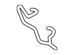 BCS2 - Brakes: Motorcraftâ„¢ Disc Brake Anti-Rattle Clip for Ford Image image