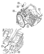 4670042AG - Automatic Transaxle 4 Speed: Transmission Shifter Plate for Mopar Image