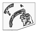 537020E140 - : Apron Assembly for Lexus: RX350 Image