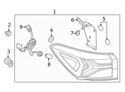 Tail Lamps for 2025 Chevrolet Trailblazer #5