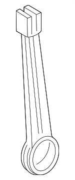 4K0820536D - Body: Air Temp Sensor Bracket for Audi Image