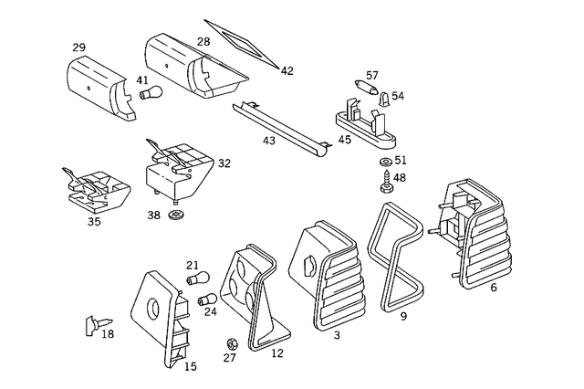 1248260091 - : Sealing Ring for Mercedes-Benz: 200, 200D, 260E, 280E, 300CE, 300D, 300E, 400E, 500E Image