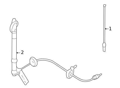 Antenna & Radio for 2002 Mitsubishi Montero #1