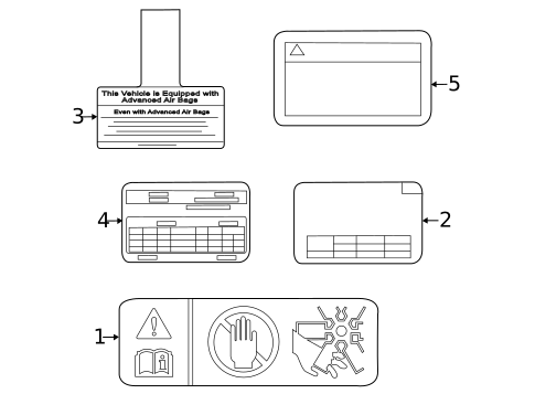 Labels for 2025 Kia Soul #0