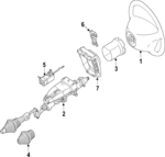 46216238K49 - : Shroud for Mercedes-Benz Image