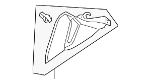 68134AC70C - : Side Panel for Infiniti Image