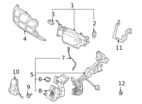 Bumper & Components - Front for 2022 Hyundai Kona Electric #1