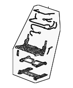 85746571 - Body: Seat Frame for GM Image