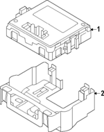 5QS907338C - Electrical: Control Module for Volkswagen: Golf R, GTI Image