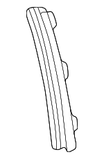 72232S3MA01 - Body: Pillar Molding Holder for Acura Image