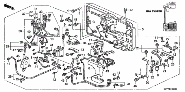IMA Main Switch - Junction Board for 2005 Honda Insight #0
