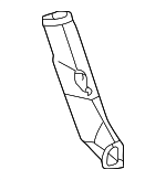 4B0857076 - Body: Lower Air Duct for Audi: A6, A6 Quattro, Allroad Quattro, S6 Image