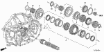 23221PZF020 - Transmission - Manual: COUNTERSHAFT for Acura Image