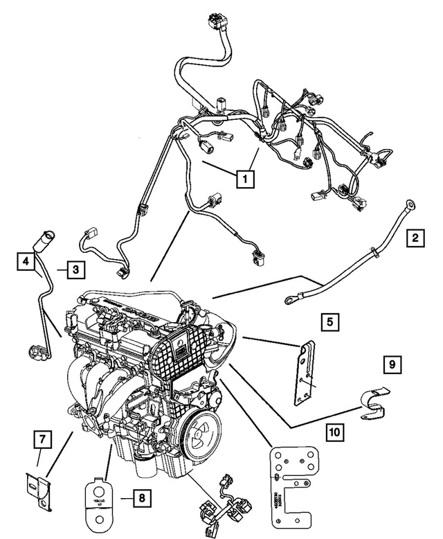 4608330 - Electrical: Power Distribution Center Bracket for Mopar Image image