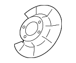 30793308 - Brakes: Backing Plate for Volvo: S60, S60 Cross Country, S80, V60, V60 Cross Country, V70, XC60, XC70 Image