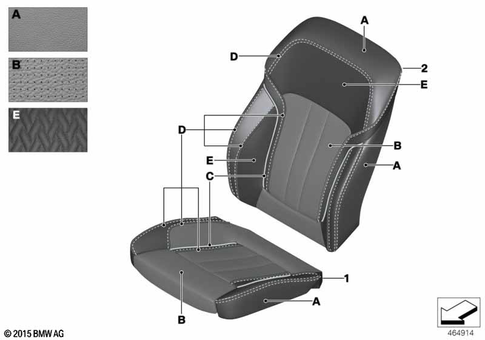 Seats Front for 2017 BMW BMW ALPINA B7 #1