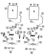 7JC87TX7AF - Interior Trim: Seat Back Panel for Mopar Image