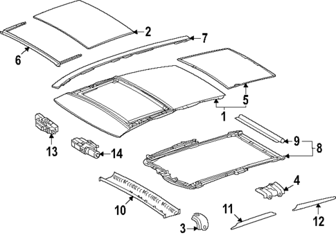 Sunroof for 2025 Lexus RX450h+ #0
