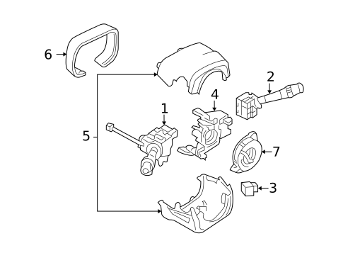 Switches, Solenoids & Actuators for 2013 Chevrolet Corvette #0