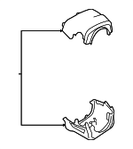 19149505 - Steering: Column Cover for GM Image